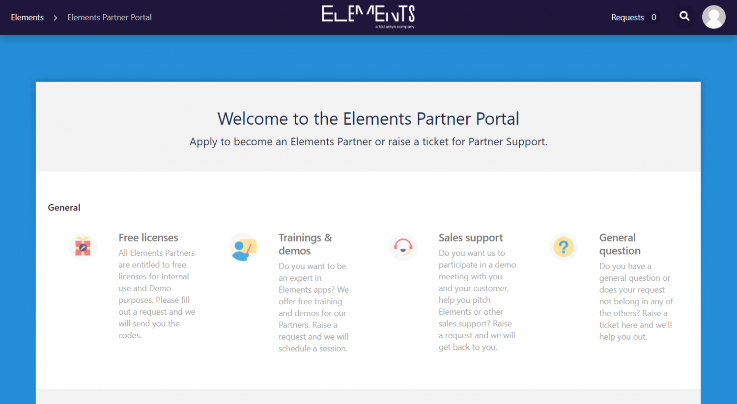 Elements apps partner portal for Atlassian Solution Partners