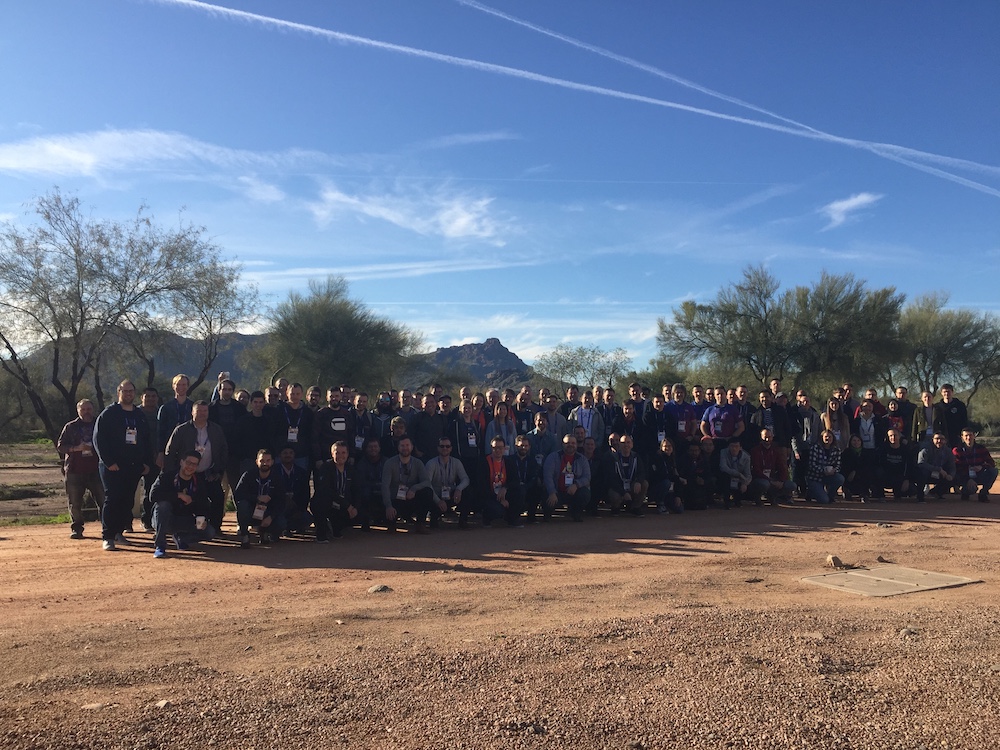 Atlassian App Week 2020 Scottsdale group photo