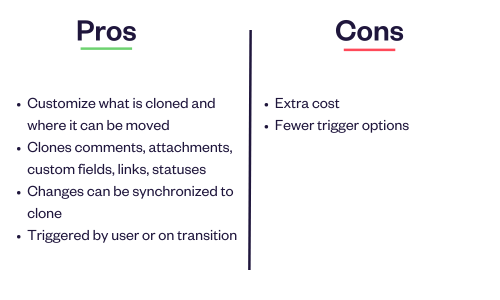 Pros and cons to clone and move plugin Elements Copy & Sync