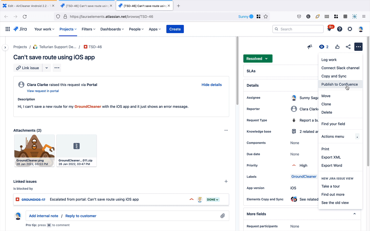 Incident management post-mortems with Jira and Confluence