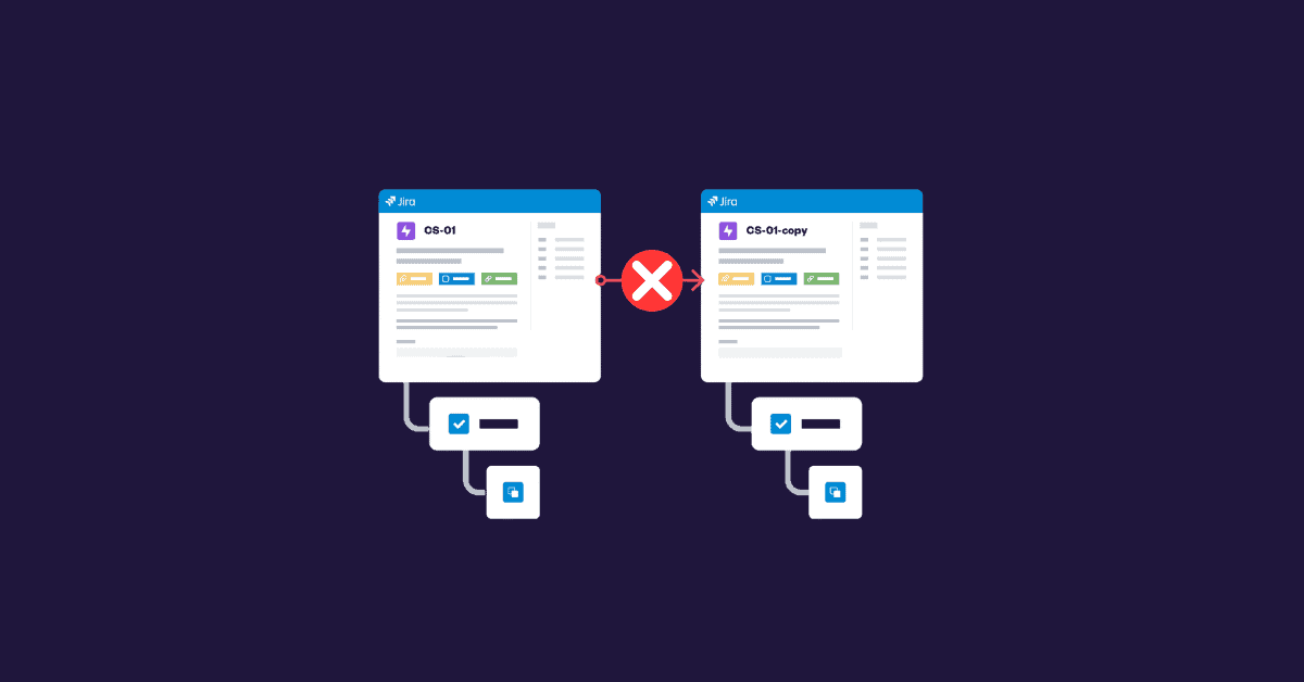 cloning errors on elements copy & sync
